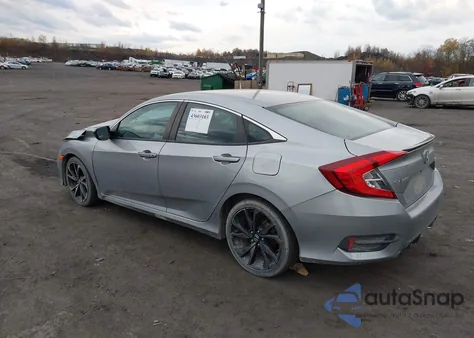 2020 Honda Civic Sport z USA, uszkodzony, nr VIN 19XFC2F87LE214795